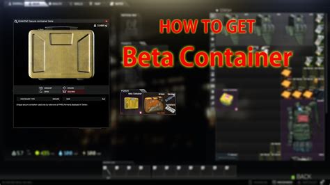 beta container tarkov,Mais